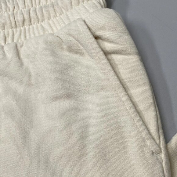 Woolrich Women’s Light Fleece Sweatpants – Ivory – Size M - Picture 8 of 9